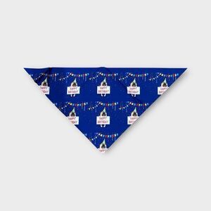 2 FOR $10 Blue Pug Dog Birthday Bandana